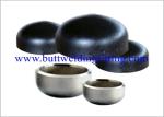 Black Welded Pipe Fittings Stainless Steel Pipe End Caps ASTM A234 WP22 / WP9 /