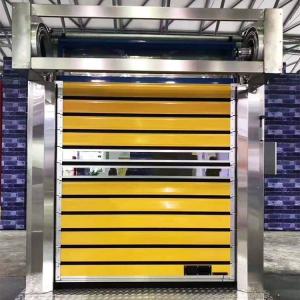 Wholesale Fast Speed Motor Drive Automatic Roller Door Panel Made Of Two Layers Aluminum from china suppliers