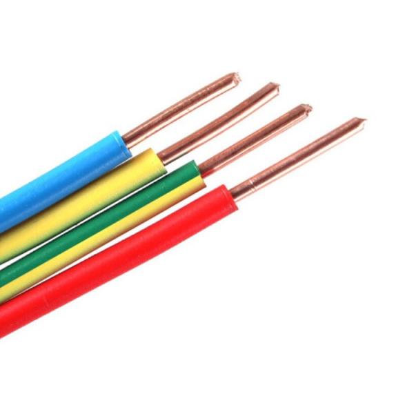 Customized Color PVC Insulation Cable for House Wire 450/750V BV/BVR 1.5mm 2.5mm