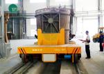 75 Ton Anti-High Temperature Rail Guided Cast Iron Ladle Transfer Car With V