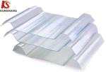 100% Waterproof Plastic Fiberglass Roof Tile Panel Transparent FRP Sheet for