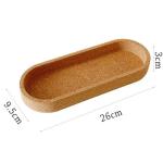 Eco-Friendly Cork Lids And Cork Tray For Set Of Cork Storage Jars