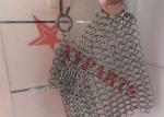 Food Grade Chain Mail Cast Iron Skillet Cleaner Woven With 1.2mmx10mm Rings