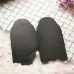 LSX Black Paper Boxes Birthday Wedding Favour Bomboniere Cake Candle Gift Boxes