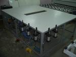 Air Float Spacer Asemmbly Table Double Glazing Equipment 2500mm Max IGU Size
