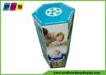 Portable Advertising Cardboard Pop Displays With Paperbaord Inserts In Kids