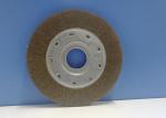 SS304 Material Encapsulated Wire Wheel Brush / Encapsulated Crimped Wire Brush
