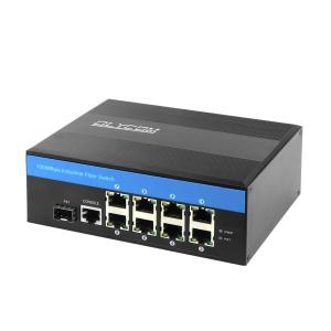 Wholesale 12VDC Industrial Switch 8 Port , IM-FS180GW Protection Degree Din Rail Ethernet Switch from china suppliers