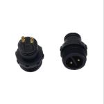 Custom 2Pins Bulkhead IP67 Waterproof Connectors For Marine Equipment