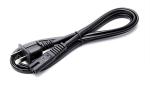 Deluxe 10A/16A 125V 2pin black power cable 0.5m1m2m3m copper power cord