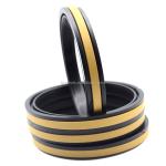 PTFE NBR POM Hydraulic Piston Seals PTFE Hydraulic Cylinder Oil Seal
