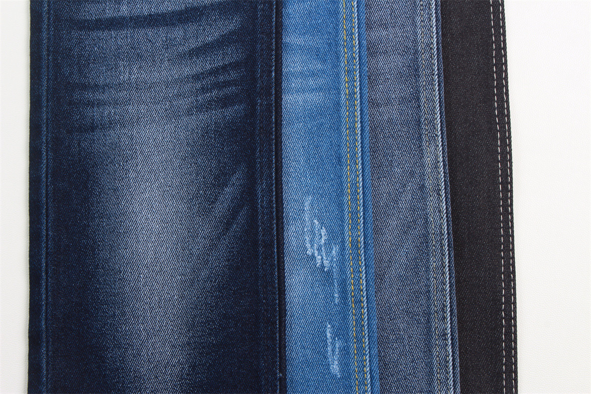 11.2 Ounce Dual Core stretch Denim Fabric By The Yard Fabric Turkey Stone Washed Custom