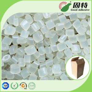 Wholesale EVA resin Yellowish Granule solid Hot Melt Adhesive Packaging , EVA Hot Melt Pellets for bonding of common corrugated c from china suppliers