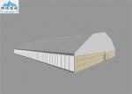 35x60M Curved White PVC Wall Waterproof Canopy Tents , Big Event Outdoor Tents