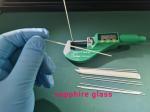 Ultra-fine thin dia1.0mm 0.6mm Al2o3 Ceramic Sapphire Glass Rod Stick lapped