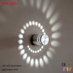 D55x75mm 6W inside modern LED wall light/LED wall lamp/LED home lighting for