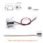 1W COB LED Recessed Light 30° Under Cabinet Downlights DC12V Home Decking