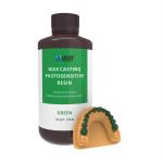 Photosensitive 1kg/Bottle Wax Castable Resin Green For High Precision Printer