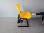 Gas Assisted Plastic Stadium Seats With Riser Mounted Brackets
