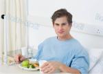 Disposable Blue Adult Disposable Protective Apparel Patient Dressing Large Size