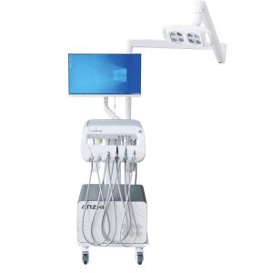 Wholesale Unique Dental Trolley With PC And Oral Camera 2 In 1 Factory Dental Treatment Unit With LED Light from china suppliers