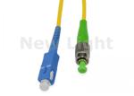FC APC / SC UPC 3m Fiber Optic Cable , Single Mode Fiber Patch Cables For