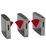 Residential Fingerprint Color OEM Turnstile Barrier Gate AC100-240V For Disabled
