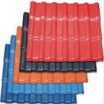 EXW MOQ 200 Sqm Spanish PVC Roof Tile for PVC Teja Espanola Building Material