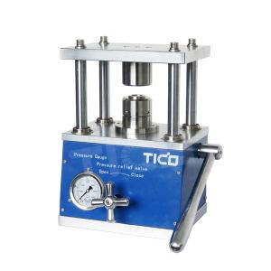 Wholesale STC-SF120 Coin Cell Lab Equipment Manual Hydraulic Crimper For Button Cell Research from china suppliers