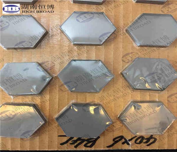 Silicon Carbide Bulletproof Ceramic Body Armor Plates Excellent Ballistics