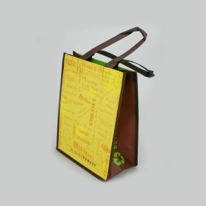 Wholesale 2014 recycled customized logo printed pp non woven bag/shopping bag from china suppliers