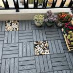 Outdoor Anti Uv Wpc Diy Tiles Wpc Wall Cladding Interior 300 X 22mm Without