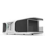 Affordable Prefabricated Hospital Capsule Hotel Container House with Victorian
