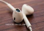 Custom Size Mobile Earphones With Mic , Remote Mic Smartphone Earphones