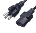 AC Japan Power Cord 3 Pin Plug 7A 12A 15A 125V To IEC 320 C13