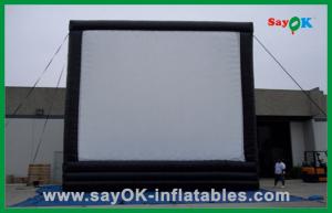 Wholesale Backyard Inflatable Movie Screen With UL Blower Oxford Cloth from china suppliers