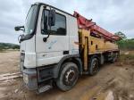 42m Concrete Boom Pump Mounted on Truck with Very Good Condition and Spare Parts