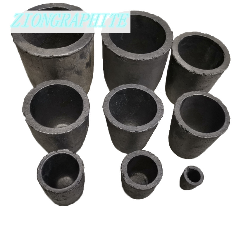 SiC Graphite Crucible for Molten Copper Aluminum Gold Silver Casting Long Service Time