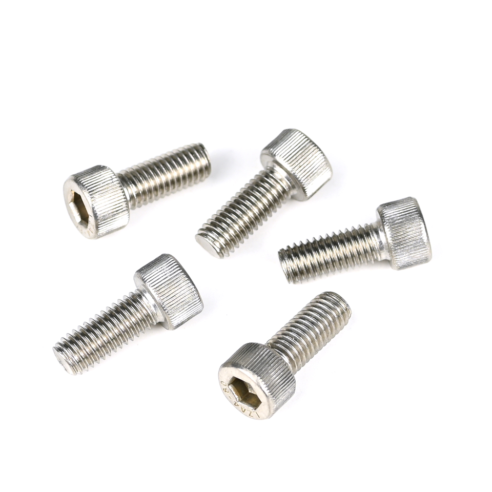 Mechanical Products Custom Stainless Steel Fillister Head Hex Socket Machine Screws