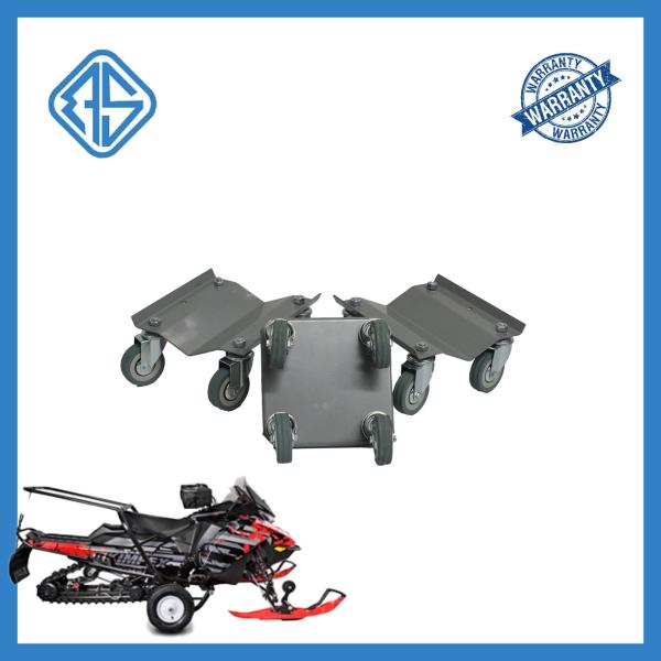 Alloy Steel Snowmobile Moving Wheels Stand Lift 1500 Pounds Motorcycle Dolly For