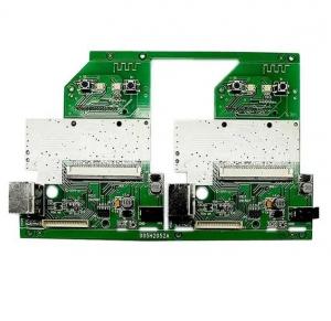 China 4-Layer PCB Board with White Silkscreen Color for B2B on sale
