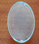 Toughened Frosted Glass Diffuser , Glass Diffuser For Light Fixture Polishing