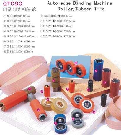 Edge Banding Parts / Rubber roll / Rubber wheel , Woodworking Machine Parts,wood