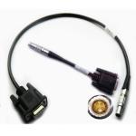 Data Cable DB-9 female to 5 Pin Aviation Connector for Leica 500 Series GPS to