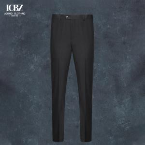 China Custom Made Italian Wool Blend Fabric Men's Business Suit Pants for a Polished Look on sale