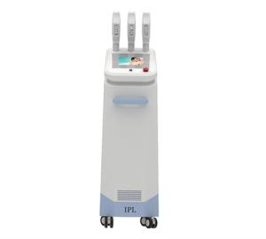 Wholesale big promotion!! three handles high power ipl laser hair removal beauty for wrinkles，acne from china suppliers