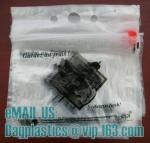 Fresh vegetable Grape Cherries transparent plastic Packaging Bag, Slider Zipper