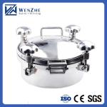 Guaranteed Sanitary Manhole Cover for Tank Silver 304 316L Stainless Steel