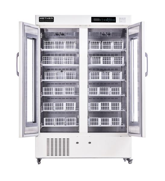 MBC-4V658 Blood Bank Refrigerator 658L Medical Cold Storage for Blood Bags &