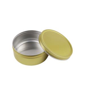 Wholesale Round Silver Candy Cosmetic Sample Containers Aluminium 5ml To 500ml Cream Jar from china suppliers